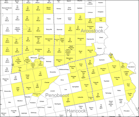 Eastern Region Map