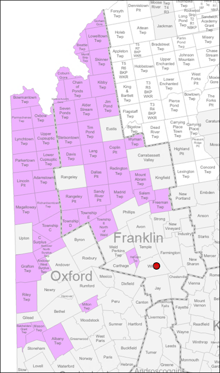 Western Region Map