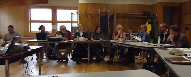 Founding members of the Kennebec Woodland Partnership.
