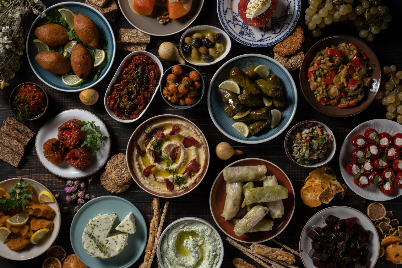 Culturally diverse food banner